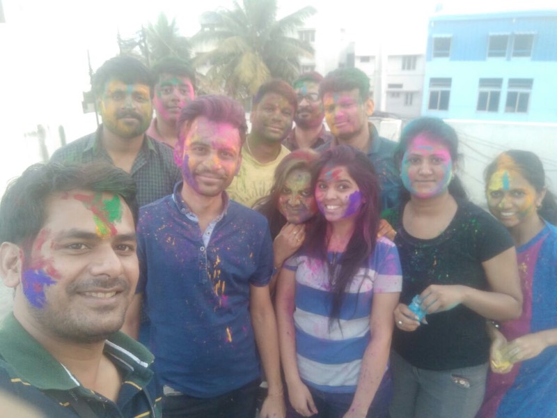 holi celebration